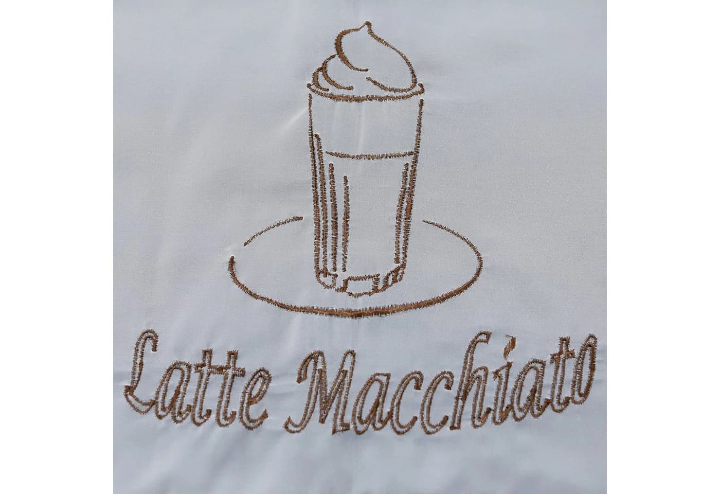 Joyswahl Scheibengardine Sophie 1 St. Schlaufen Transparent Voile Bistrogardine Kaffee-Store Muster - Bild 5