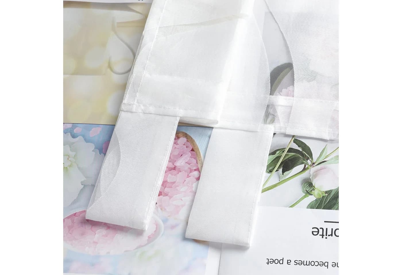 Joyswahl Schiebegardine 2 St. Schlaufen Transparent Voile