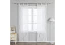 Joyswahl Schiebegardine 2 St. Schlaufen Transparent Voile Bild 2