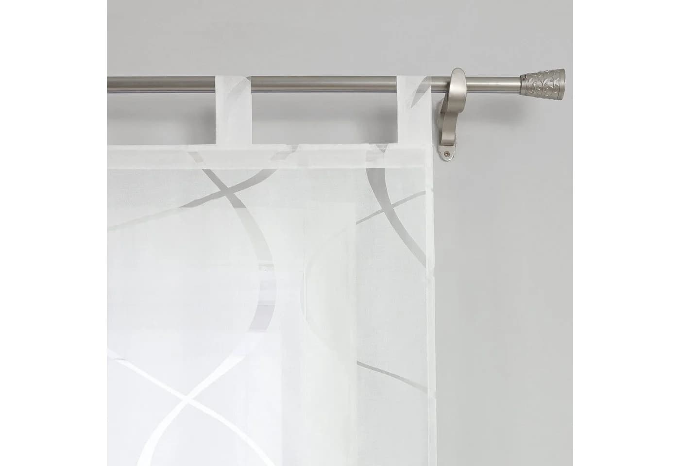 Joyswahl Schiebegardine 2 St. Schlaufen Transparent Voile - Bild 3