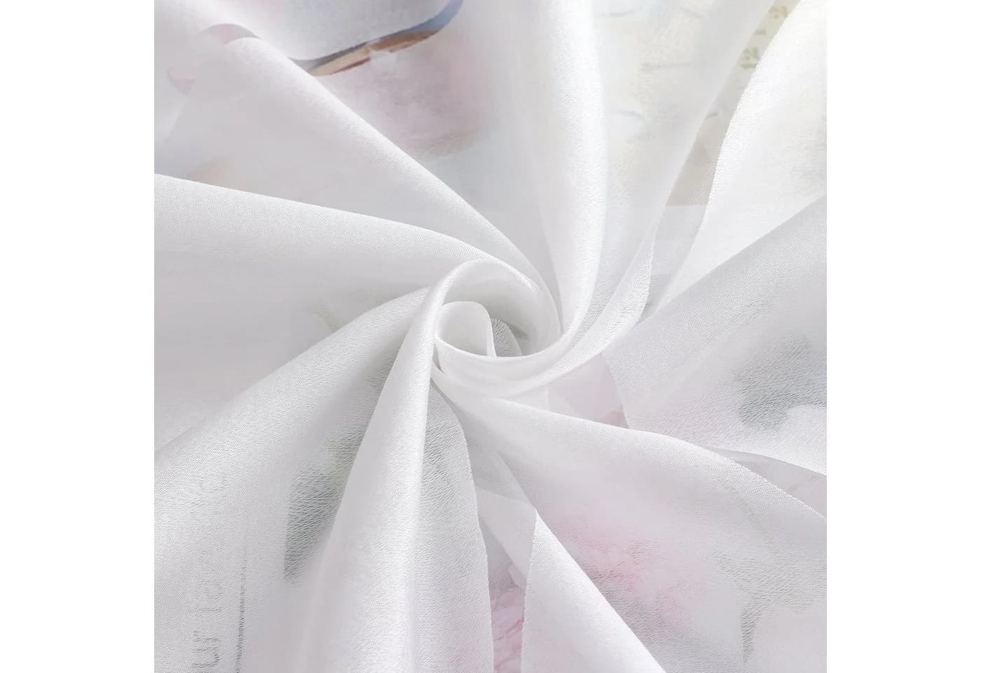 Joyswahl Schiebegardine 2 St. Schlaufen Transparent Voile - Bild 5