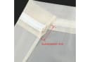 Joyswahl Scheibengardine 2 St. Transparent Voile Kurzstores Beige Bild 3
