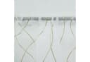 Joyswahl Scheibengardine Silber Wellenmuster Kurzstores Bild 3