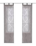 Joyswahl Schiebegardine 2 St. Schlaufen Transparent Voile Bild 2