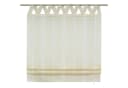 Delien Raffrollo Eleganz Thea mit Schlaufen Leinenoptik Beige Bild 2