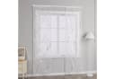 Joyswahl Schiebegardine 2 St. Klettband Transparent Voile Braun/Silber Bild 3