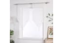 Joyswahl Scheibengardine 2er Set Transparent Voile mit Quaste Bild 1