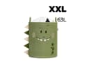 Sipo Aufbewahrungskorb XXL 63L Dino-Motiv Weiß Bild 2