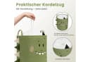 Sipo Aufbewahrungskorb XXL 63L Dino-Motiv Weiß Bild 5