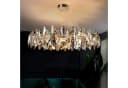 RRBEST Kronleuchter LED Kristall E14 Pendelleuchte Modern Transparent Bild 1