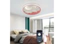 RRBEST LED Deckenleuchte Kinder Rosa Stern Mond Dimmbar Fernbedienung Bild 3