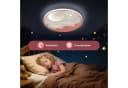 RRBEST LED Deckenleuchte Kinder Rosa Stern Mond Dimmbar Fernbedienung Bild 5