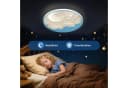 RRBEST LED Deckenleuchte Kinder Stern Mond Dimmbar Fernbedienung Blau Bild 5