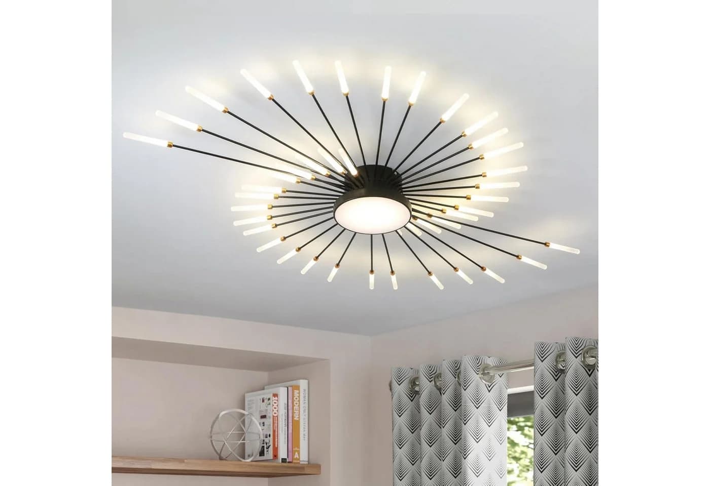 RRBEST LED Deckenleuchte Modern Schwarz Minimalistisch - Bild 2