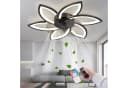 RRBEST Deckenventilator LED Schwarz mit App-Steuerung Bild 2