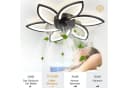 RRBEST Deckenventilator LED Schwarz mit App-Steuerung Bild 5