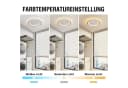 RRBEST LED Deckenleuchte 72cm Dimmbar mit Fernbedienung Bild 5