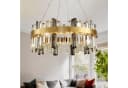 RRBEST Kronleuchter Modern Kristall LED Pendelleuchte Dimmbar Gold Bild 2
