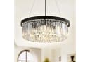 RRBEST Kronleuchter Luxus Kristall Moderne Pendelleuchte Transparent Bild 2