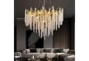 RRBEST Moderner Kristall-Kronleuchter Dimmbar Gold Bild 2