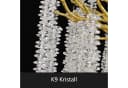RRBEST Moderner Kristall-Kronleuchter Dimmbar Gold Bild 4