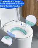 SinLaw Bidet-Einsatz Sitzbad mit Ablaufloch, klappbarer Toilettensitz Bild 3