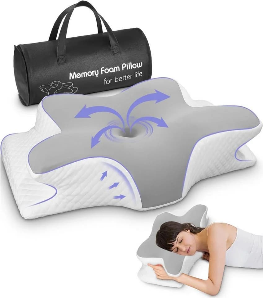 SinLaw Nackenstützkissen Orthopädisches Kissen Polyester - Bild 2