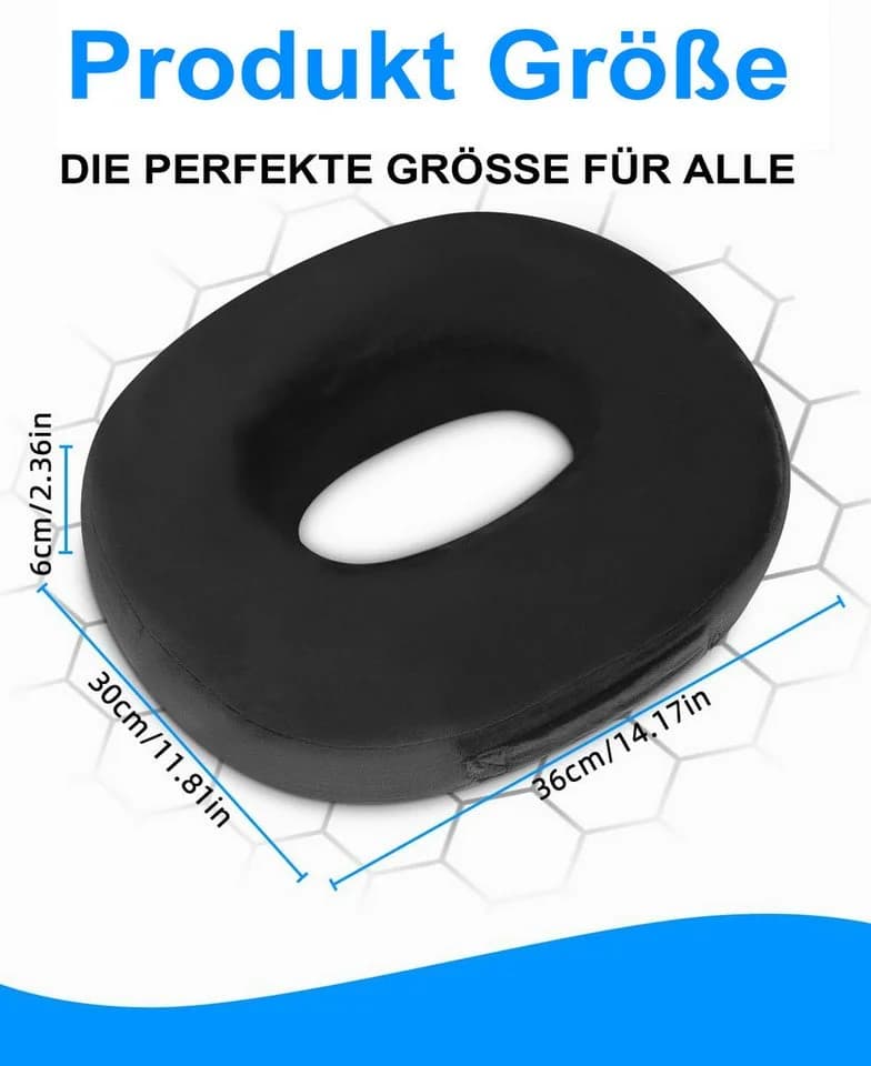Ergonomisches Sitzkissen aus Memory-Schaum - Bild 3