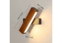 Riserva Wandleuchte LED Holz Warmweiß Modern Bild 3