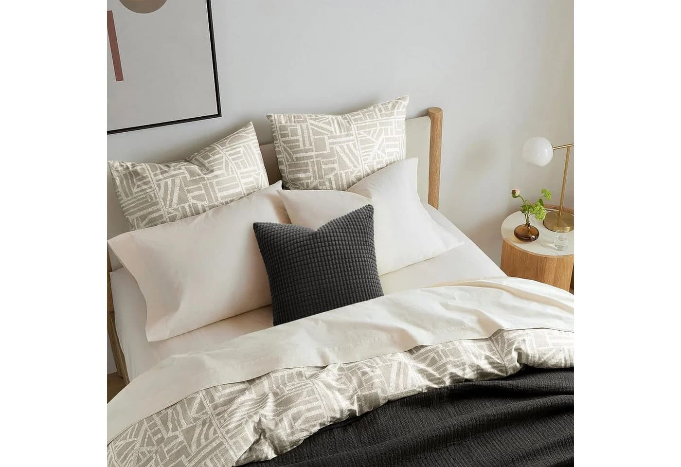 Topfinel Kissenbezug 4er Set 40x40cm Cord Samt - Bild 3