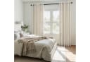 Topfinel Gardine mit Ösen Leinenoptik Modern Cremeweiß Bild 5