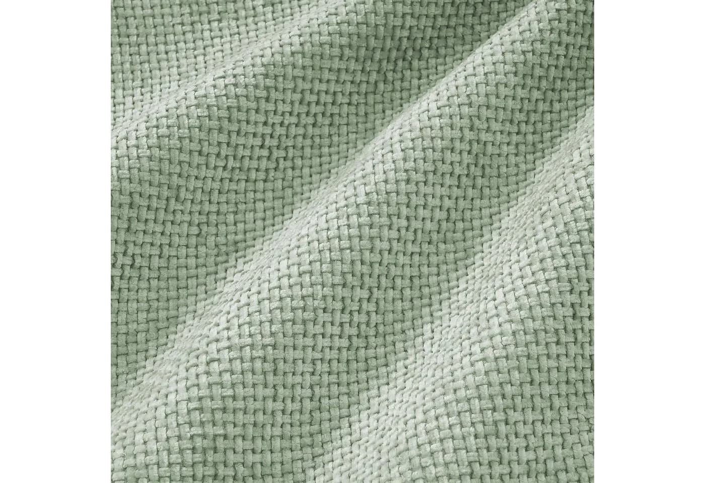 Topfinel Kissenbezug 40x40 Chenille Salbeigrün 2er-Set