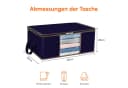 Lifewit Aufbewahrungsdose 3er-Set Große Boxen Blau Bild 4