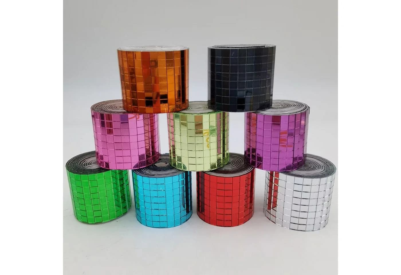 Armena Spiegelfliesen Mosaikfliesen selbstklebend Glasspiegel Basteln DIY 9 Rollen - Bild 2