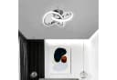 Riserva LED Deckenleuchte Kleeblatt Design Chrom 22W Bild 1