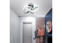 Riserva LED Deckenleuchte Kleeblatt Design Chrom 22W Bild 3