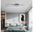 Riserva LED Deckenleuchte Silber 18W 6000K Modern Bild 3