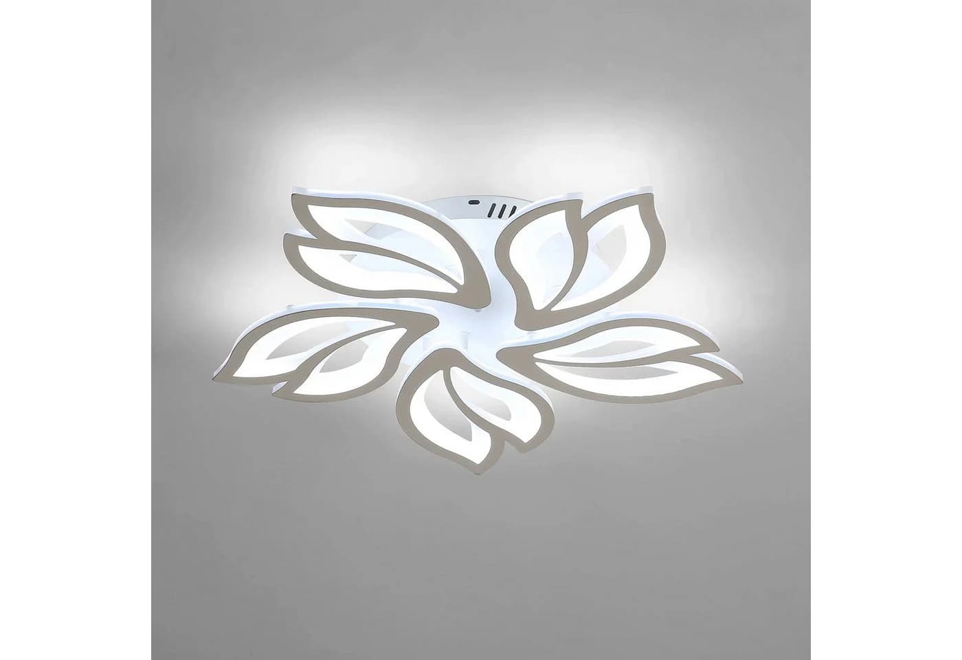 Riserva LED Deckenleuchte Blütenform 65W 6500K Weiß - Bild 2