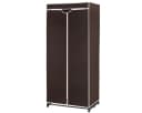 COSTWAY Stoffschrank Kleiderschrank mit Kleiderstange & Ablage, 172x74x50cm Bild 2