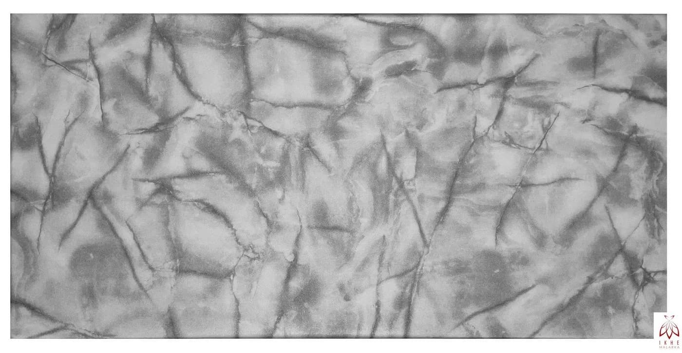 IKHEMalarka 3D Wandpaneel Betonoptik Grau Polystyrol XPS 100x50 cm - Bild 2