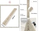 IKHEMalarka 3D Wandpaneel XPS Holzoptik Marmor Imitat Bild 3