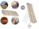 IKHEMalarka 3D Wandpaneel XPS Holzoptik Marmor Imitat Bild 4