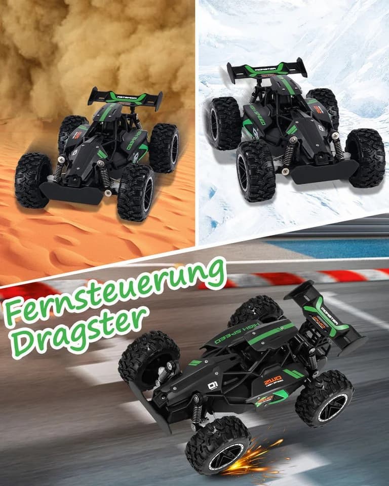 SinLaw RC-Auto Terrain, Elektrisches Spielzeugauto, Kinder RC Auto, 15 km/h - Bild 4