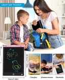 SinLaw Zaubertafel 2 Stück LCD Schreibtafel, buntes Doodle Board für Kinder, 12-Zoll-Bildschirm Bild 5
