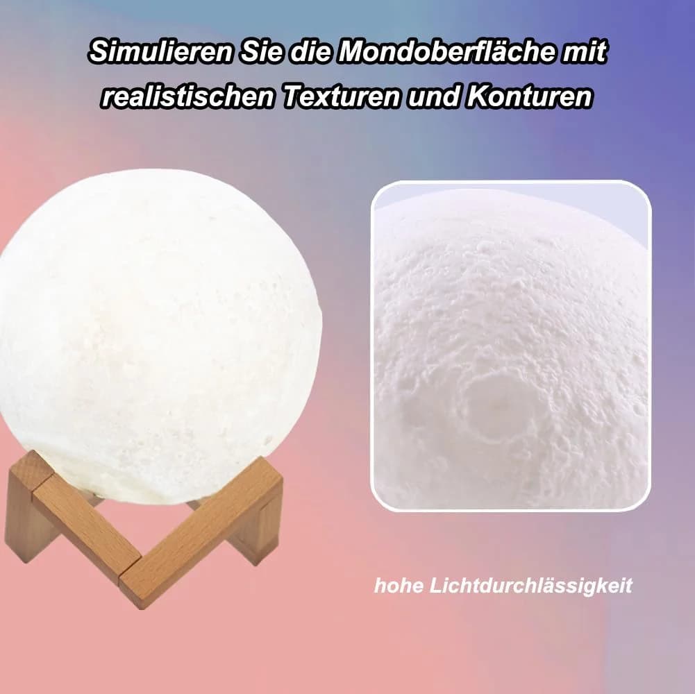 SinLaw DIY Mondlampe Malerei Kit LED Nachtlicht - Bild 3