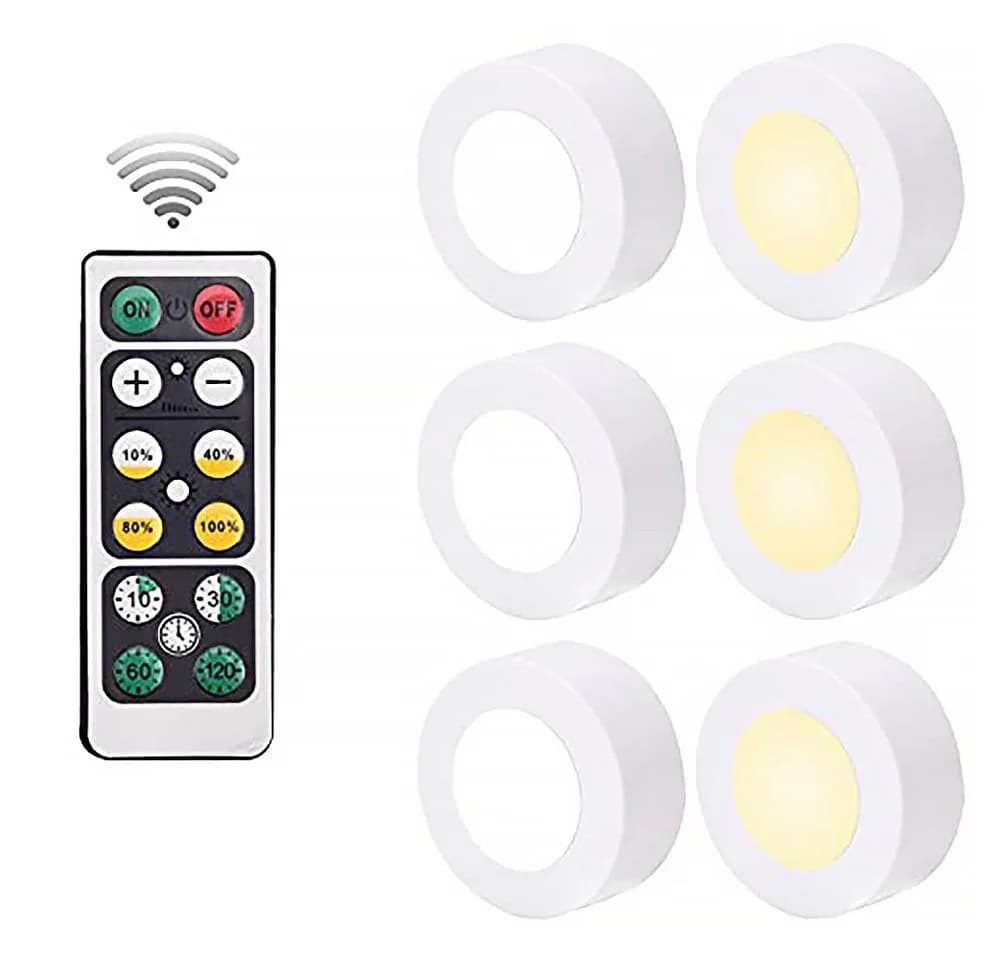 SinLaw LED Wandleuchte Schrankleuchte mit Fernbedienung, Timer, 2 Fernbedienungen, dimmbar, RGB - Bild 2