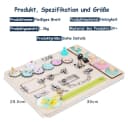 SinLaw Lernspielzeug Sensorisches Board Demenz-Fidget-Board Gedächtnishilfe Bild 3