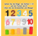 SinLaw Lernspielzeug 6 in 1 Montessori Puzzle Spielzeug Bunt Bild 1