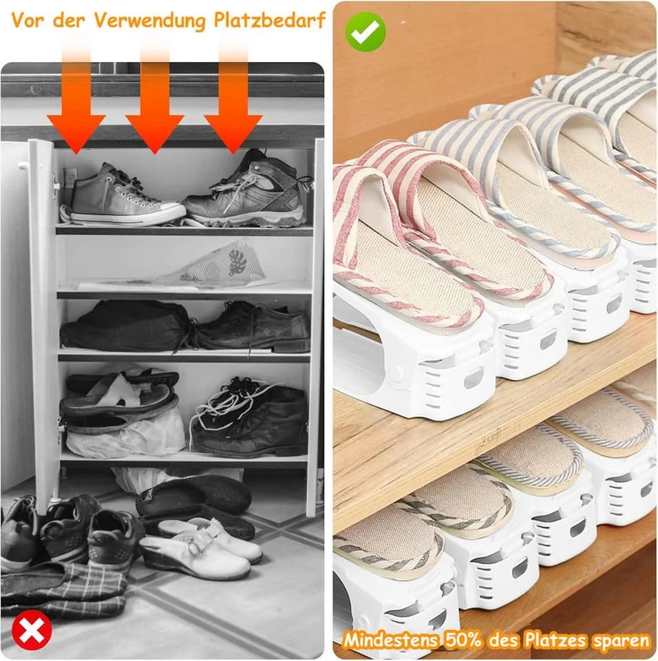 SinLaw Schuhstapler 5-teiliger Schuh-Organisator - Bild 4