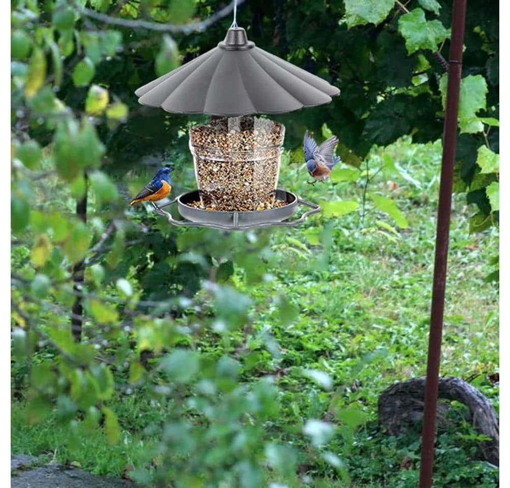 SinLaw Klappbares Vogelfutterhaus Tragbar Hängend - Bild 3